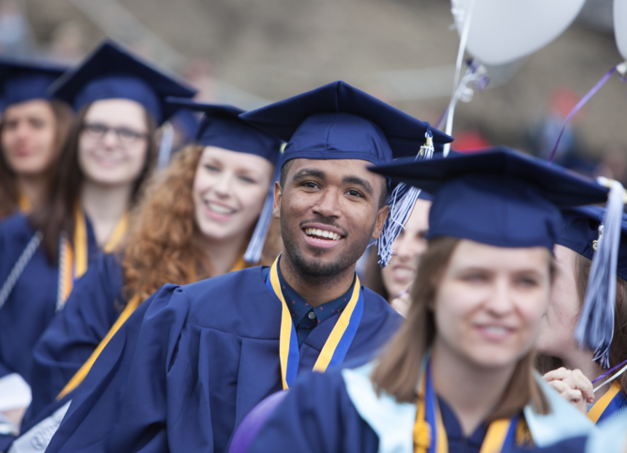 group of graduates