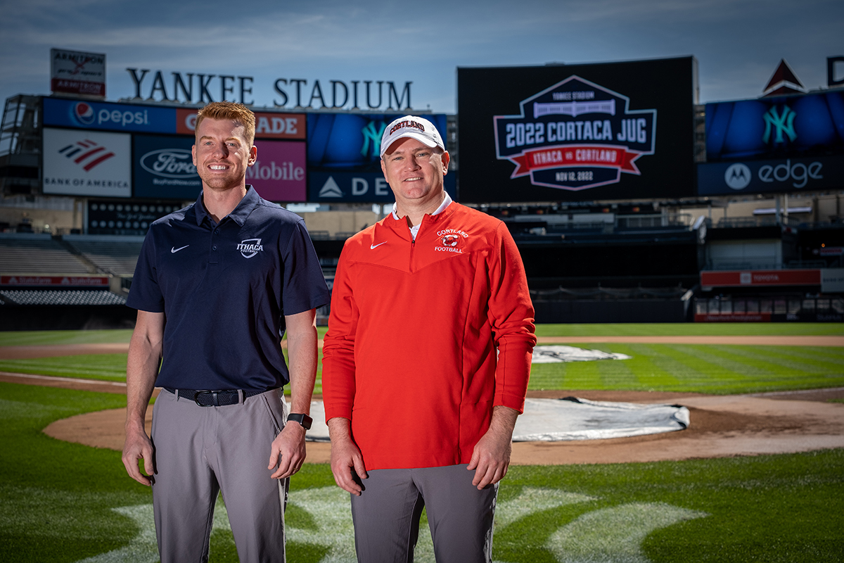 New York Yankees on X: Thank you to @IthacaBomberFB Head Coach Michael  Toerper and @CortlandFB Head Coach Curt Fitzpatrick for throwing out  tonight's ceremonial first pitches. Get your tickets now for the