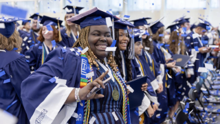 Students celebrating