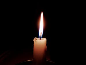Image of a candle burning