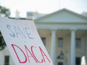 sign reading Save DACA