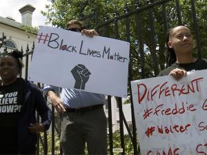 Black Lives Matter protestors