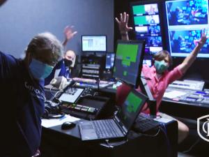 Behind the scenes at virtual Commencement