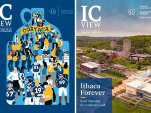 covers of ICView magazine