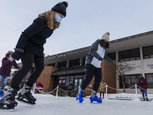 Students Skating