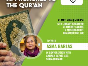 Poster of my lecture, Bradford, UK