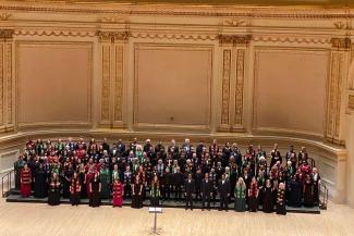 Singers at Carnegie Hall