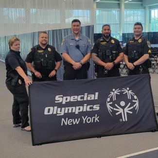 Public Safety Officers at Special Olympics New York