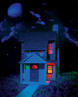 Robert Hickerson Night House, 2024, 16 x 20” digital photograph