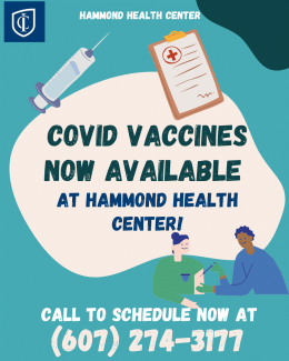 COVID vaccinations available