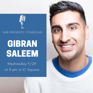 Poster for SAB Presents:Gibran Saleem