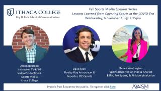 IC Sports Media Speaker Series Panel On Lessons Learning From Covering Sports During the COVID-Era