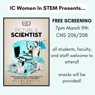 IC Women in Science event poster