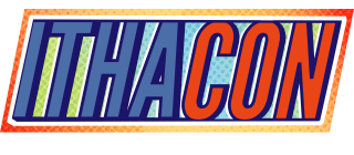 The new ITHACON logo, designed by students Cassie Vaz and Leanna Yatcilla