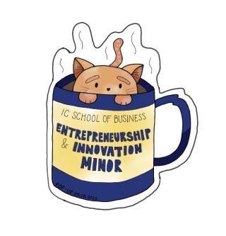 Pop-Up Sticker for Entrepreneurship Minor