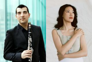 clarinetist Narek Arutyunian and pianist Ying Li
