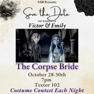 Join SAB for the Corpse Bride