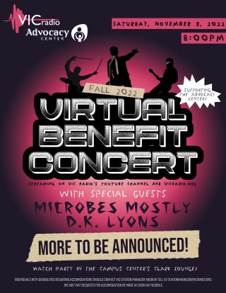 VIC Radio's Virtual Fall Benefit Concert | Saturday 11/5 at 8:00 PM