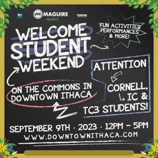 Promo Image for Welcome Student Weekend