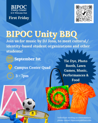 BIPOC Unity BBQ with Tie Dye Shirts, Tote Bags and Lawn Games