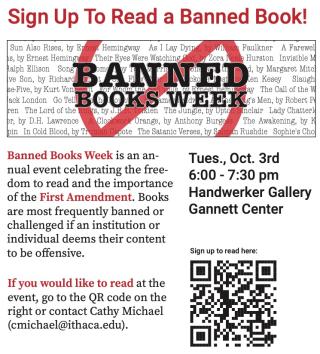 Sign Up to Read a Banned Book!