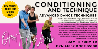 Flyer for Conditioning and Technique