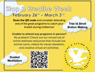 Stop & Breathe Week poster