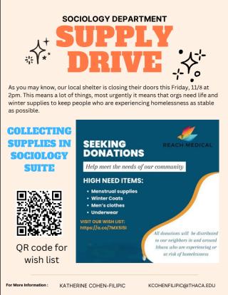 Poster of REACH Supply Drive