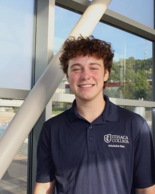 Ithaca College student August Donato