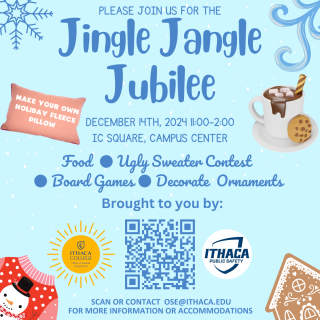 Jingle Jangle Jubilee ad with winter images